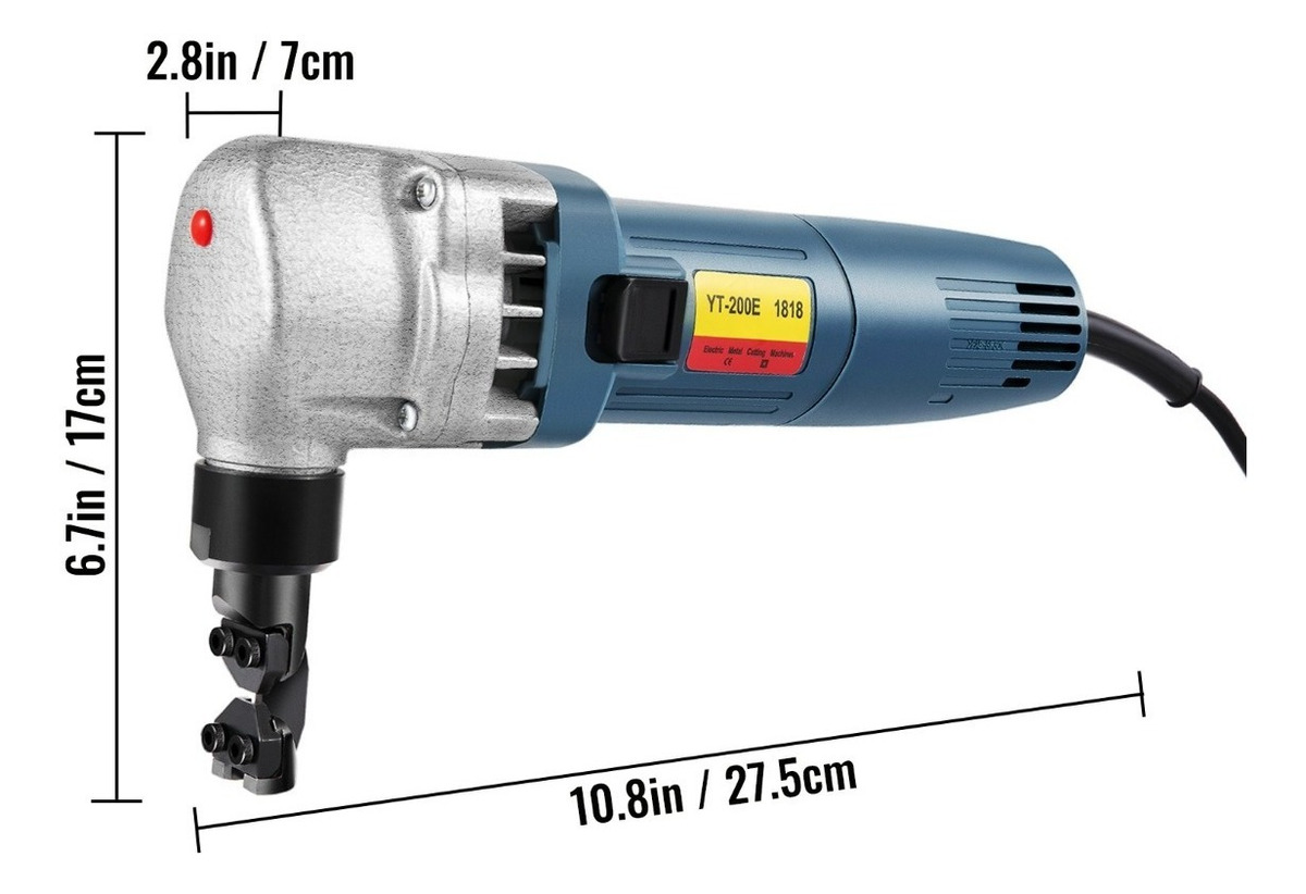 Foto 3 pulgar | Nibbler De Metal Electrico 380w 1800rpm