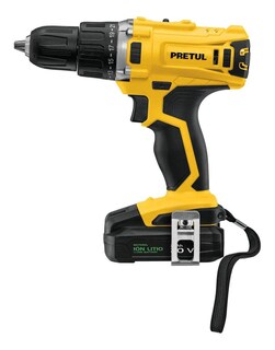 Foto 1 | Taladro Inalámbrico 3/8', Batería Ion Litio 20 V, Pretul 261