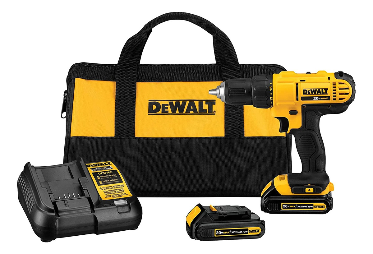 Foto 2 pulgar | Taladro Dewalt Inalambrico 20v 1,5amp Dc780c Dewalt
