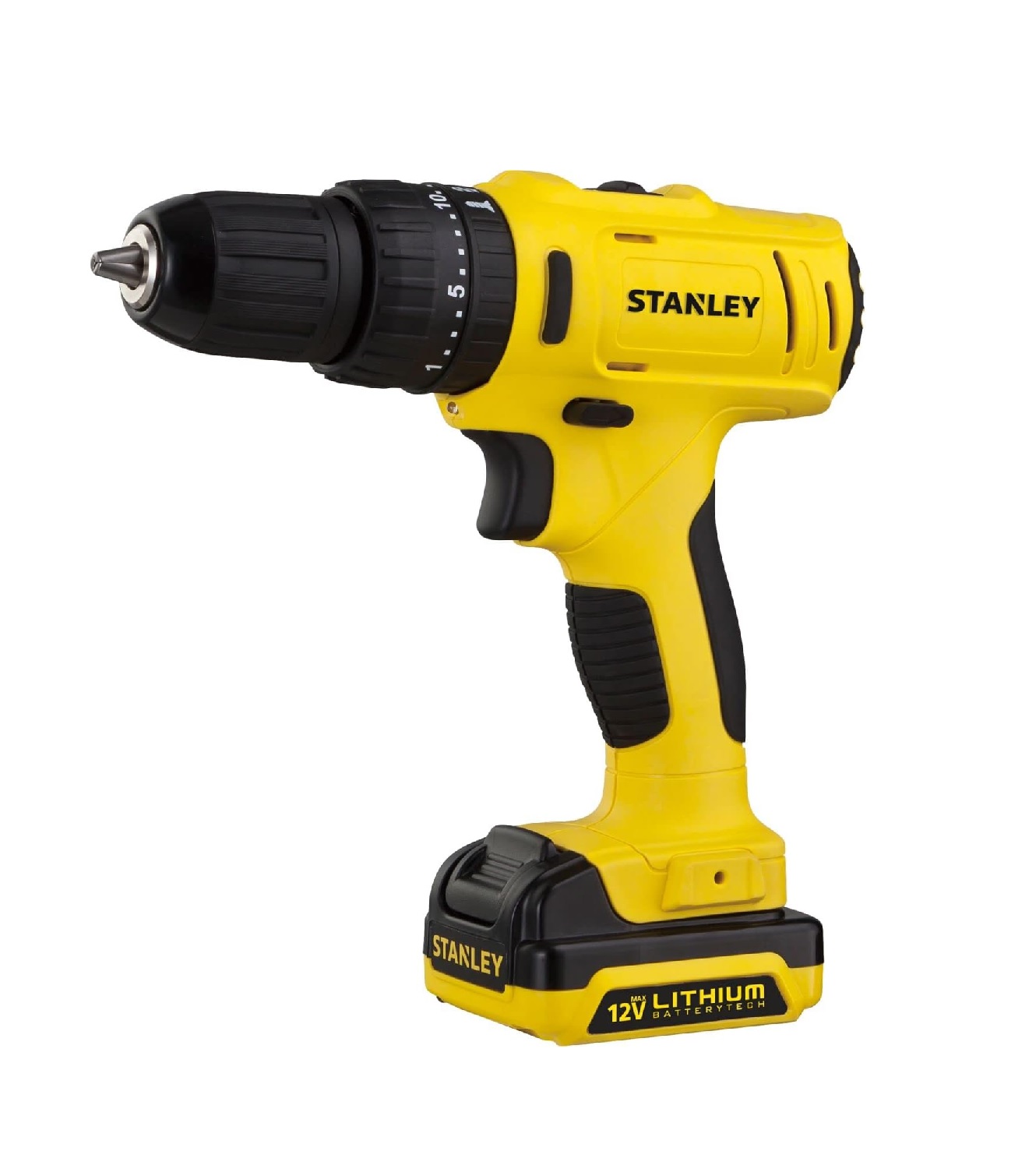 Taladro Inalámbrico Stanley Sch121s2k-b5 color Amarillo