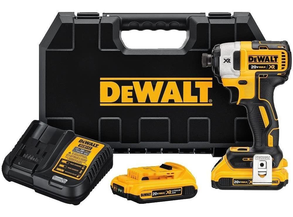 Foto 2 pulgar | Dewalt Dcf887d2 - Kit De Destornillador De Impacto De 3 Velo