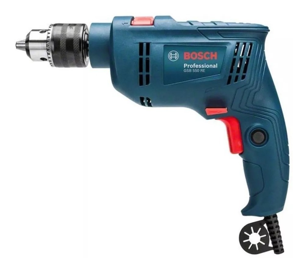 Gsb 550 Re Bosch Taladro De Percusión 550w