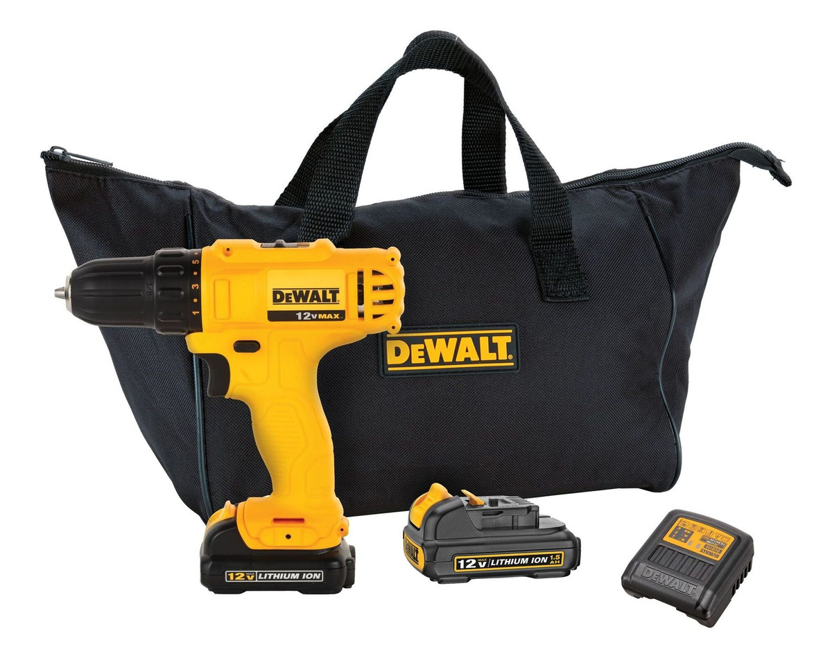 Taladro/destornillador 3/8' 12v Max +2 Bat Dewalt Dcd700c2b3