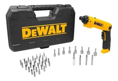 Foto 2 | Taladro Atornillador Inalambrico 2v+ Estuche Y Puntas Dewalt