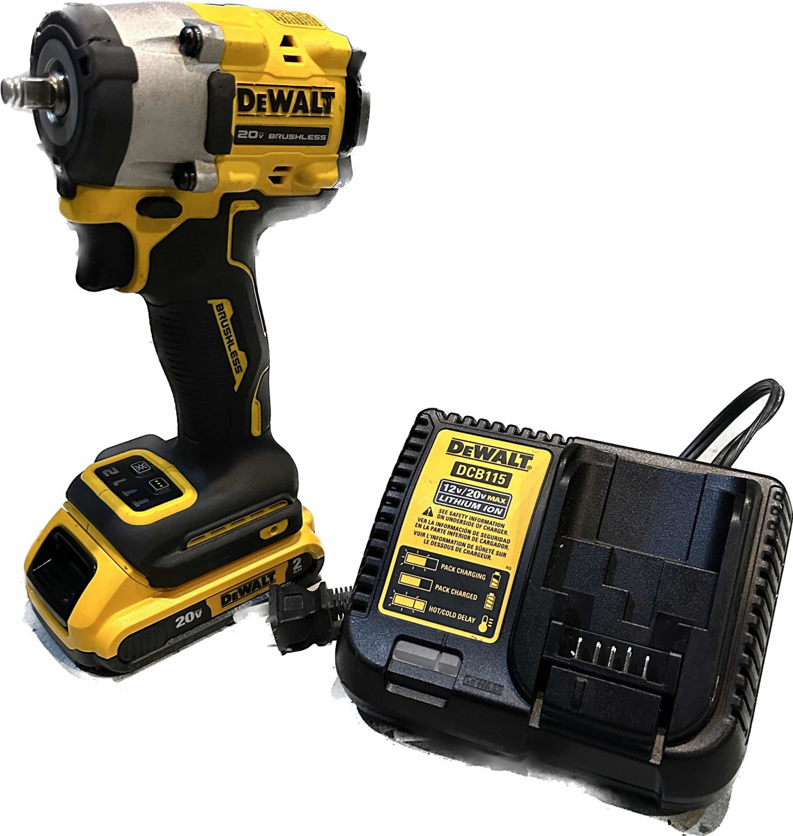 Pistola De Impacto Dewalt 3/8 20v Atomic