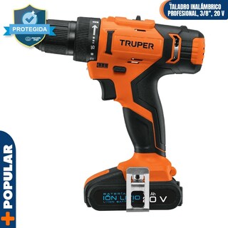 Foto 2 | Taladro Inalámbrico Profesional, 3/8'', 20 V 18154