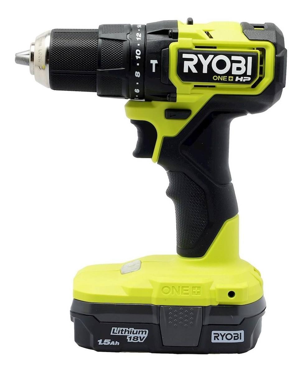 Foto 2 pulgar | Taladro De Percusión Hp Ryobi 13 Mm Inalámbrico