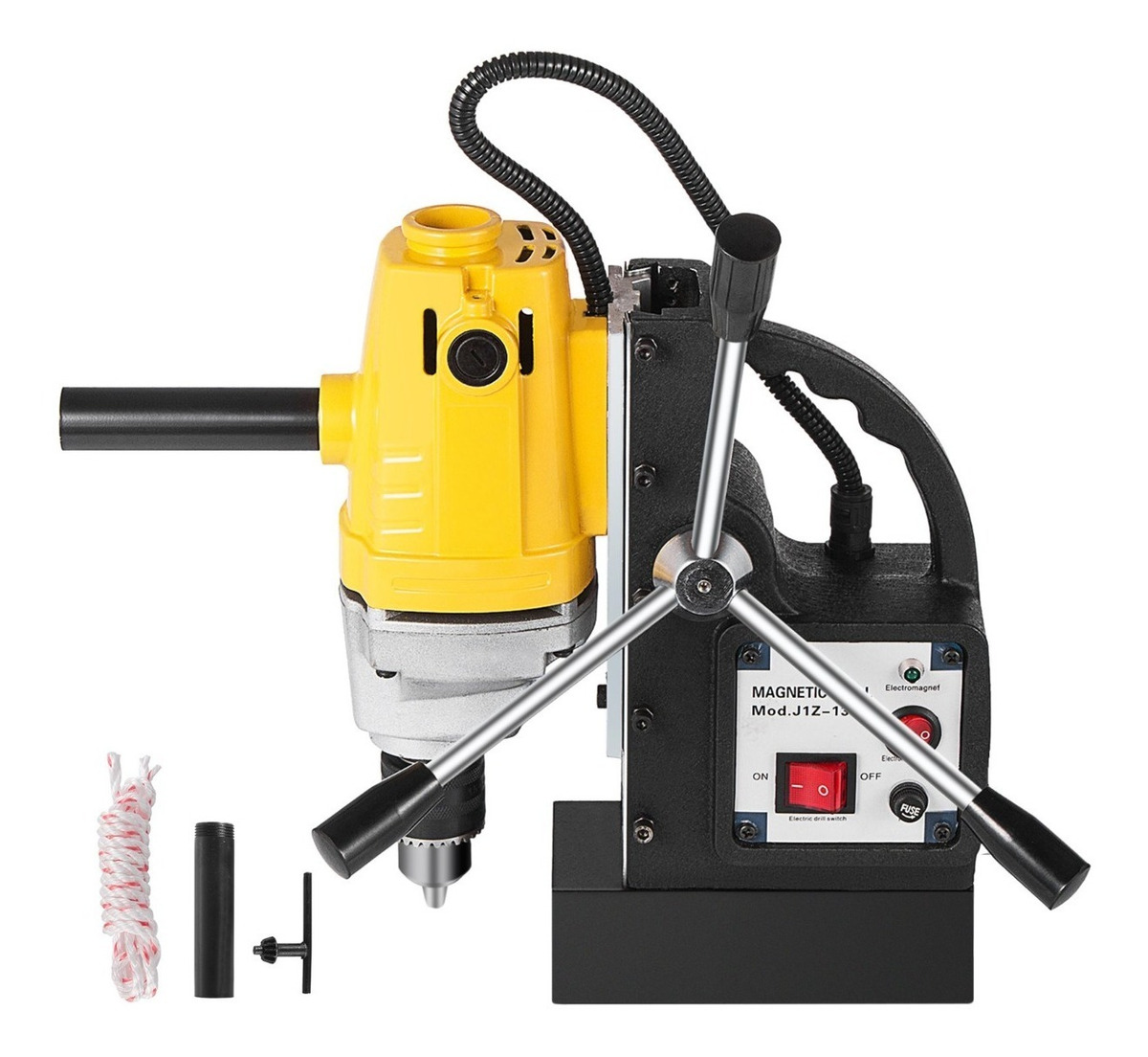 Prensa De Taladro Magnético 750w 1900lbs 550rpm