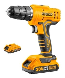 Foto 1 | Taladro Inalámbrico Ingco Modelo Ucdli20011 Hombre 2piezas