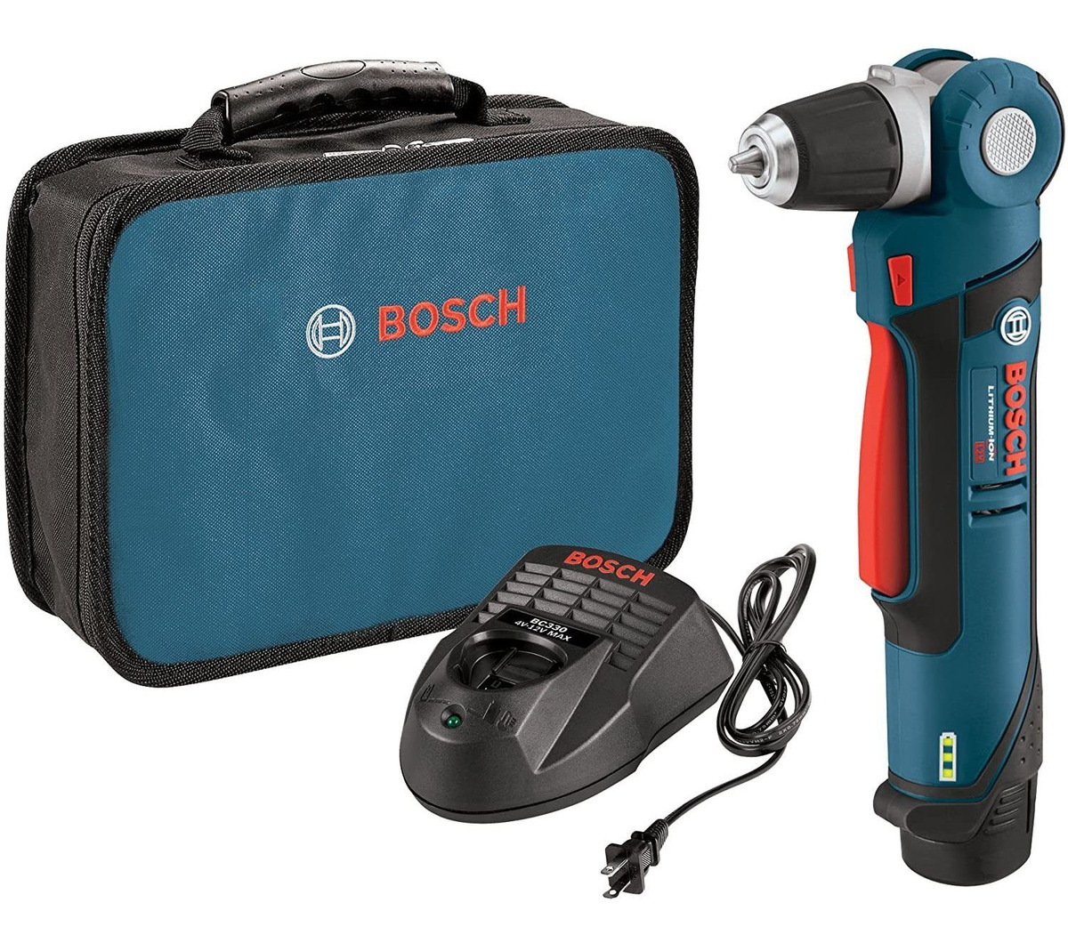 Bosch Ps11-102 Kit De Taladro Atornillador En Ángulo Recto,