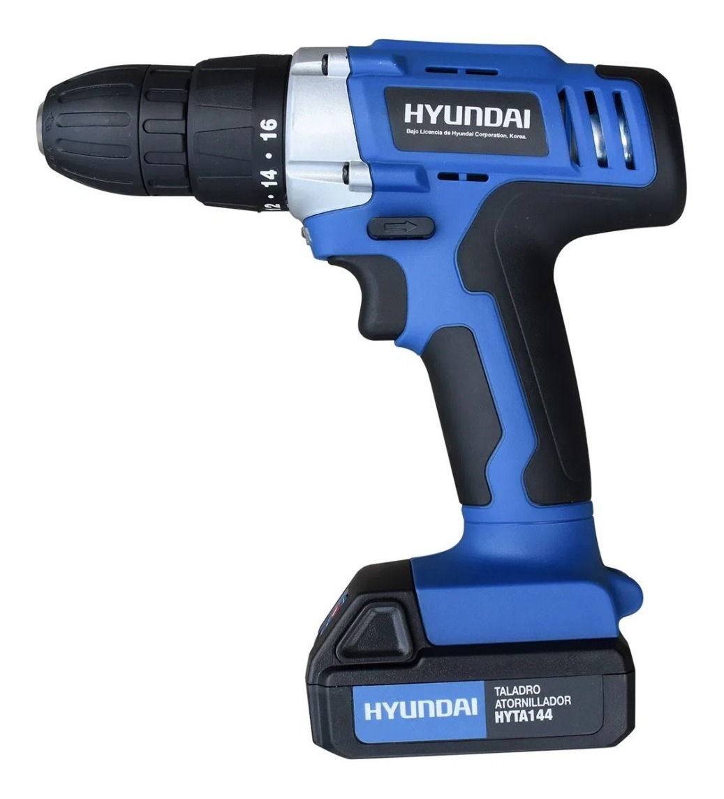 Foto 1 | Taladro Atornillador Inalambrico 0-1000/rpm Hyundai