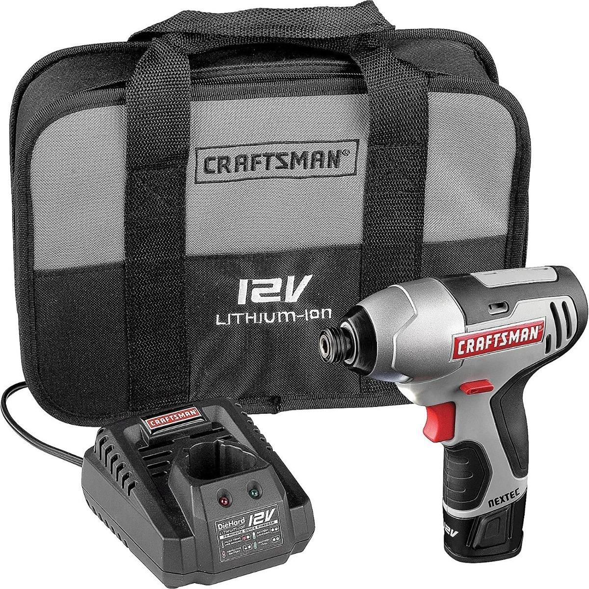 Foto 1 | Taladro Destornillador Inalambrico Craftsman De 12v 3/8 Inch