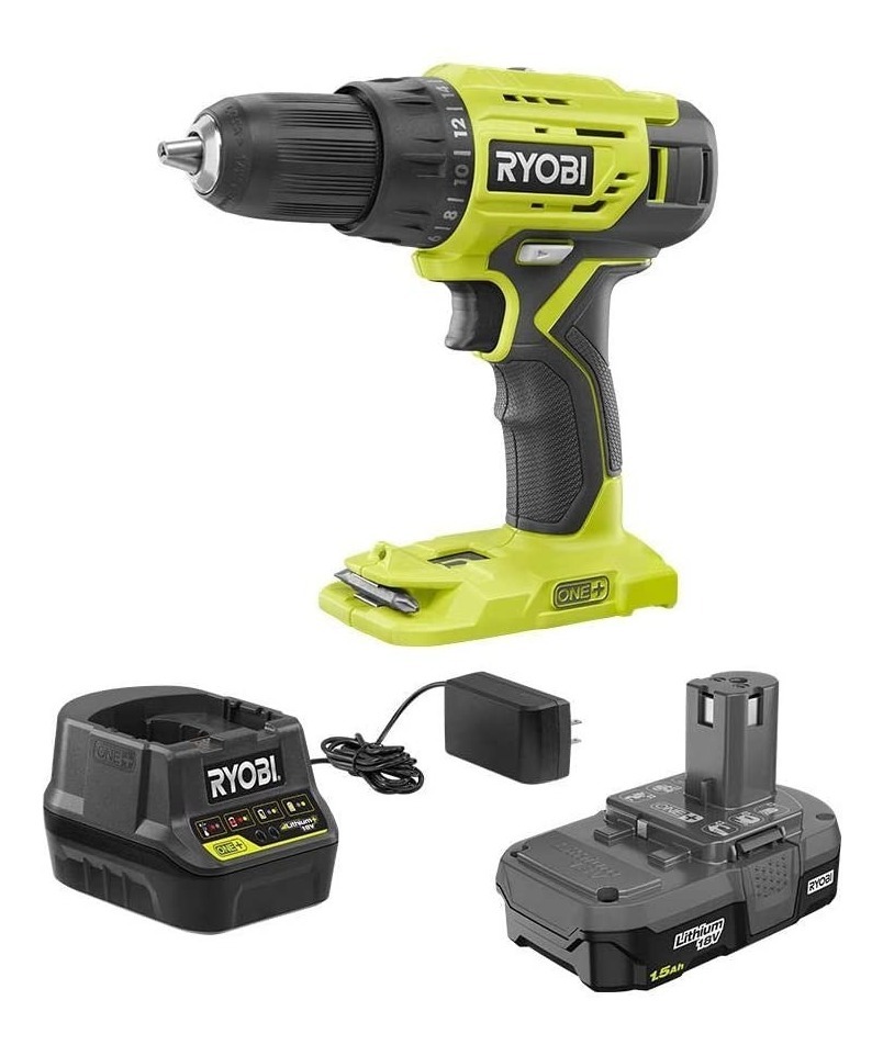 Foto 2 pulgar | Taladro Inalámbrico / Destornillador Ryobi 18v One+ P215k