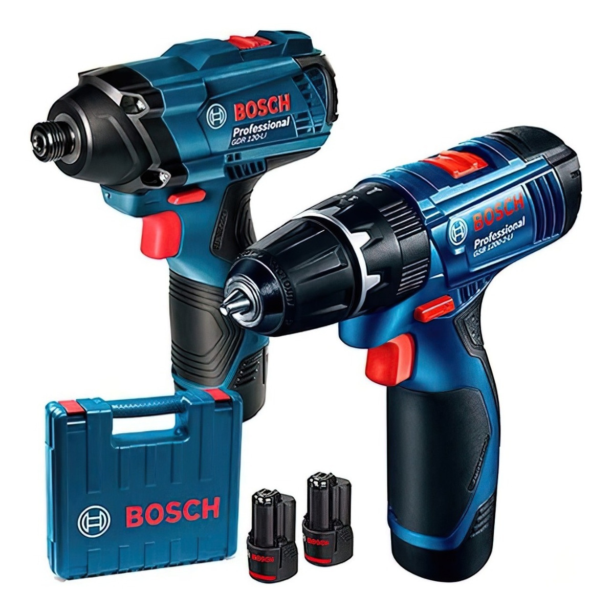 Llave Impacto Inalambrico Y Taladro Atornillador 12 V Bosch