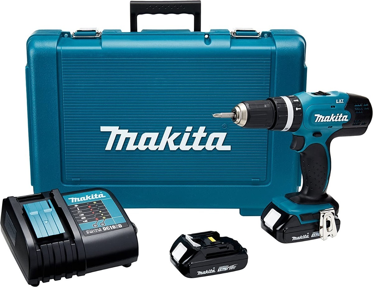 Taladro-percutor Makita 1/2 Inalámbrico 19000rpm 340 In Lbs