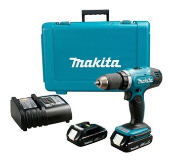 Foto 2 | Taladro-percutor Makita 1/2 Inalámbrico 19000rpm 340 In Lbs