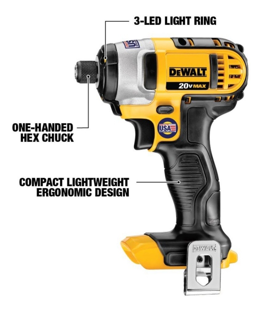 Foto 2 | Dewalt Kit Combinado De Taladro/impacto Dck280c2 Con Bolsa