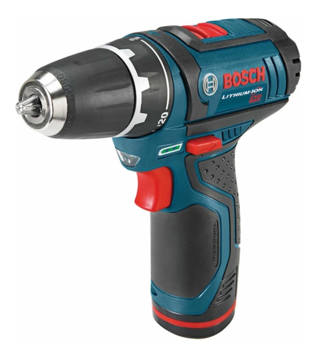 Kit Bosch Taladro Atornillador Inalámbrico Bosch 12v 3/8 $3,791