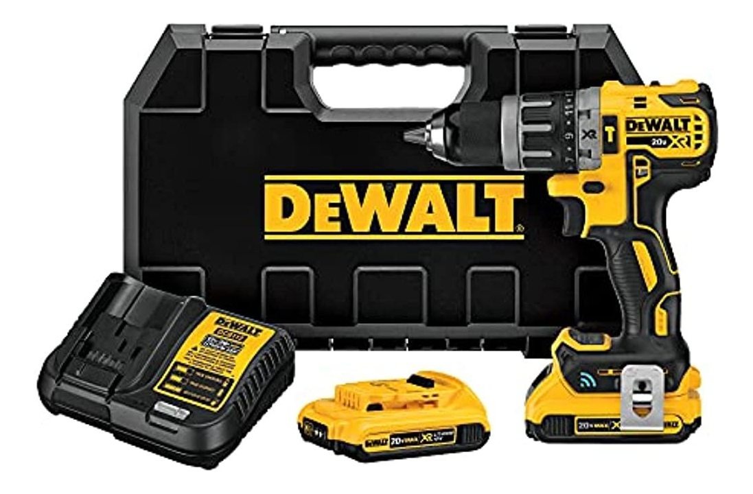 Kit De Taladro Percutor Dewalt 20v Max Xr, Conexión De Herra