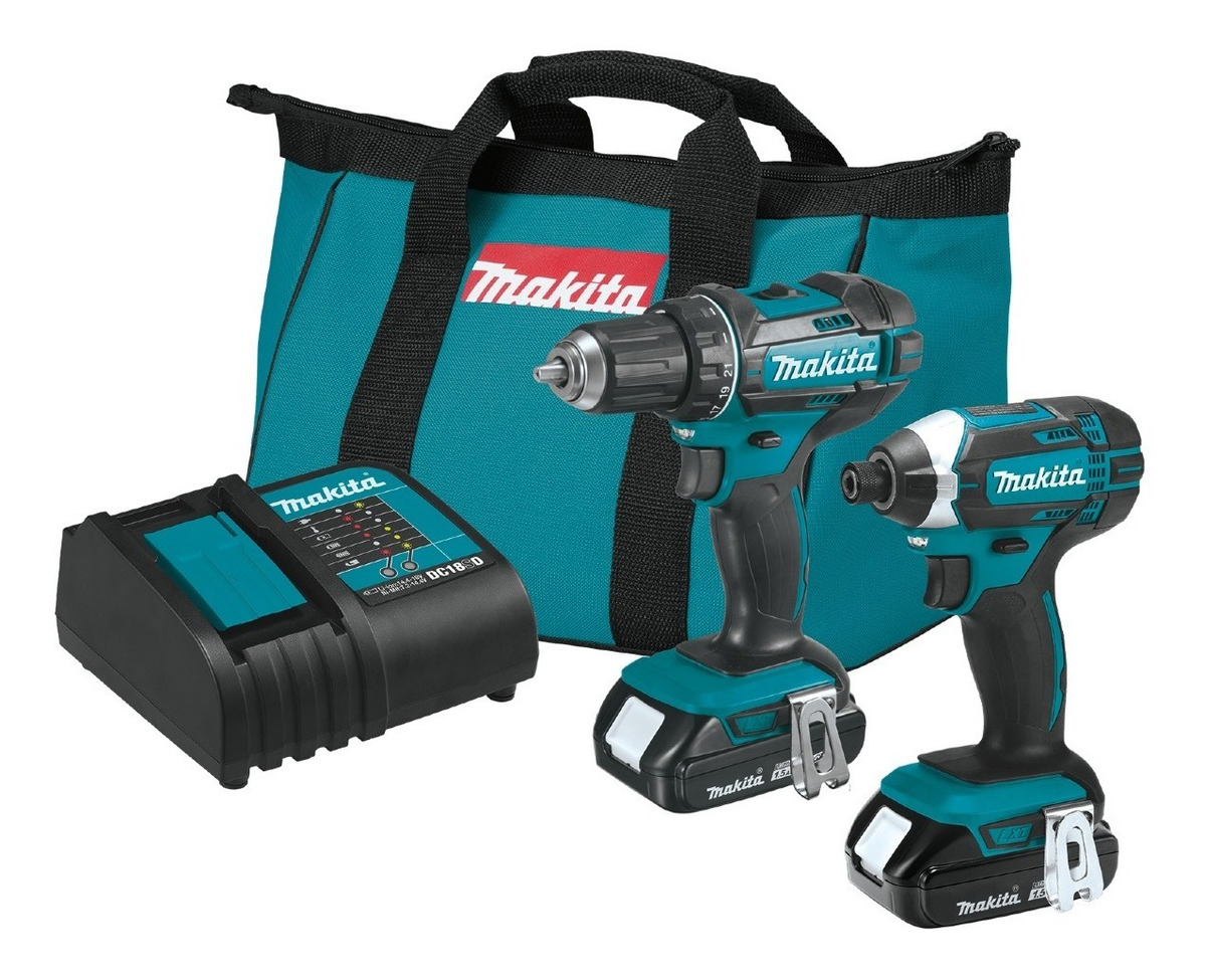 Juego De 2 Pz Inalámbrico Compacto Lxt Makita Ct225syx 18 V