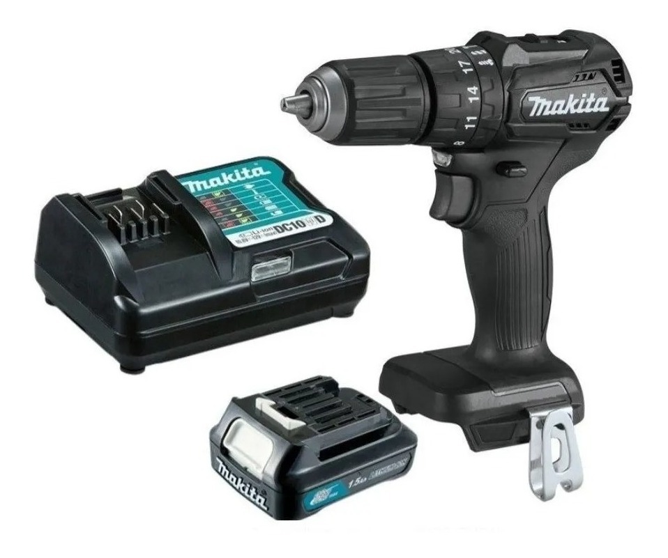 Taladro Rotomartillo 3/8 Bateria 12v Inalambr Hp333dy Makita