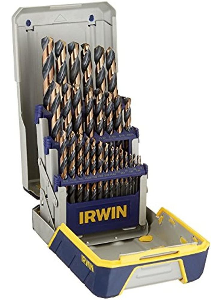 Foto 2 pulgar | Irwin Tools 3018005 Juego De Brocas De Índice De Metal Negro