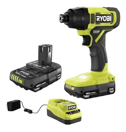 Foto 2 pulgar | Combo Taladro Impacto Ryobi 18v Pcl245k2