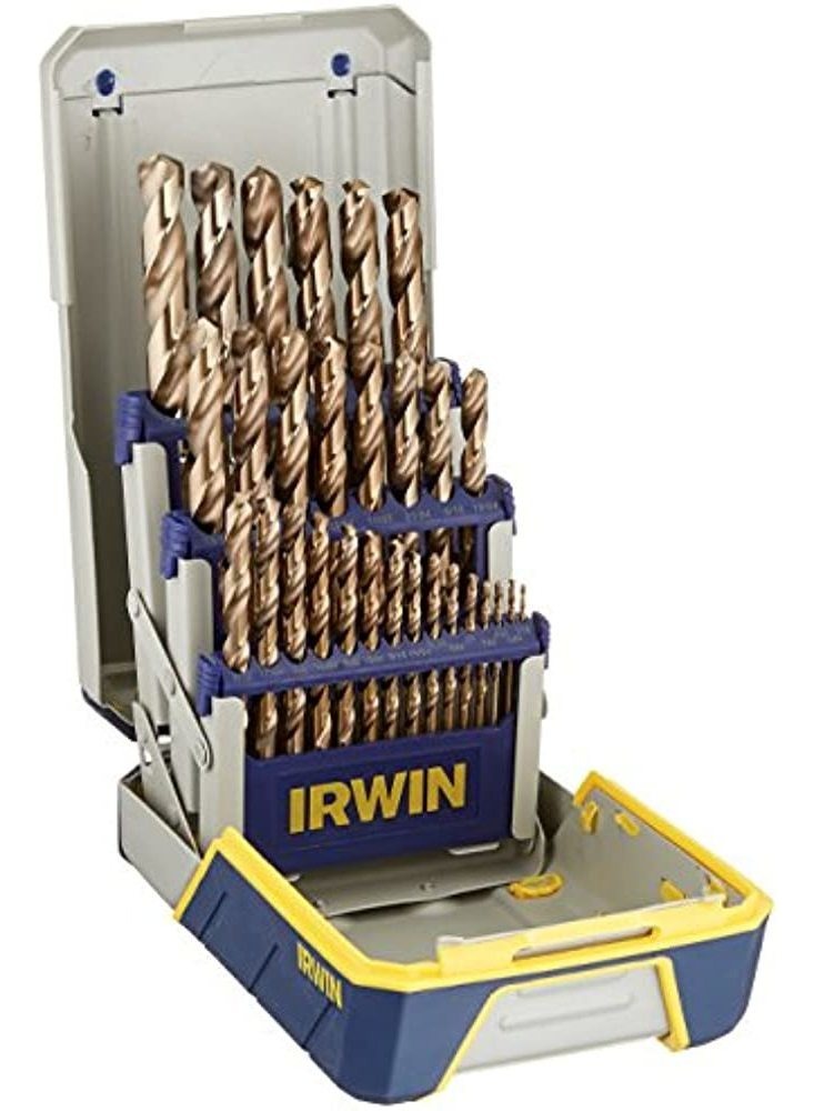 Foto 2 pulgar | Irwin Tools 3018002 Conjunto De Brocas De Metal Índice Cobal