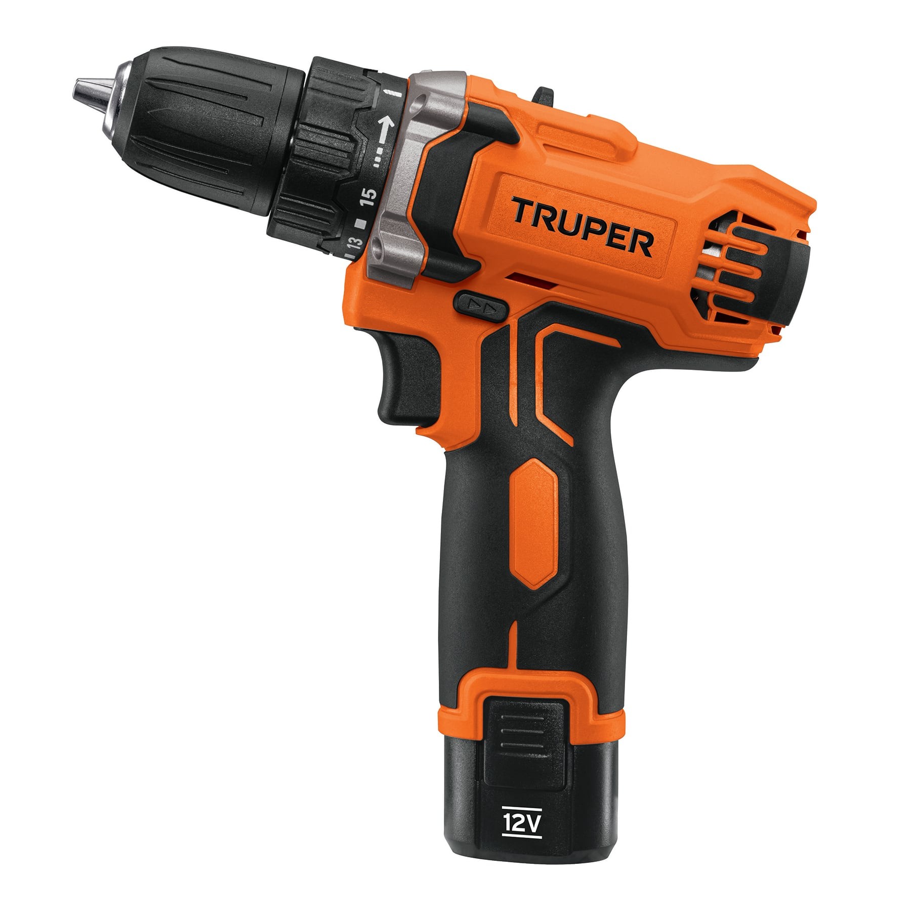 Foto 4 pulgar | Taladro Truper TALI-12AC color Naranja Inalámbrico Destornillador Compacto 3/8 12 V 25 W