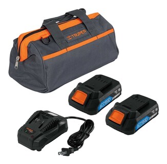 Foto 2 | Taladro Inalámbrico Truper MAX-20T color Negro 1/2" Destornillador LED 20 V más Maletín