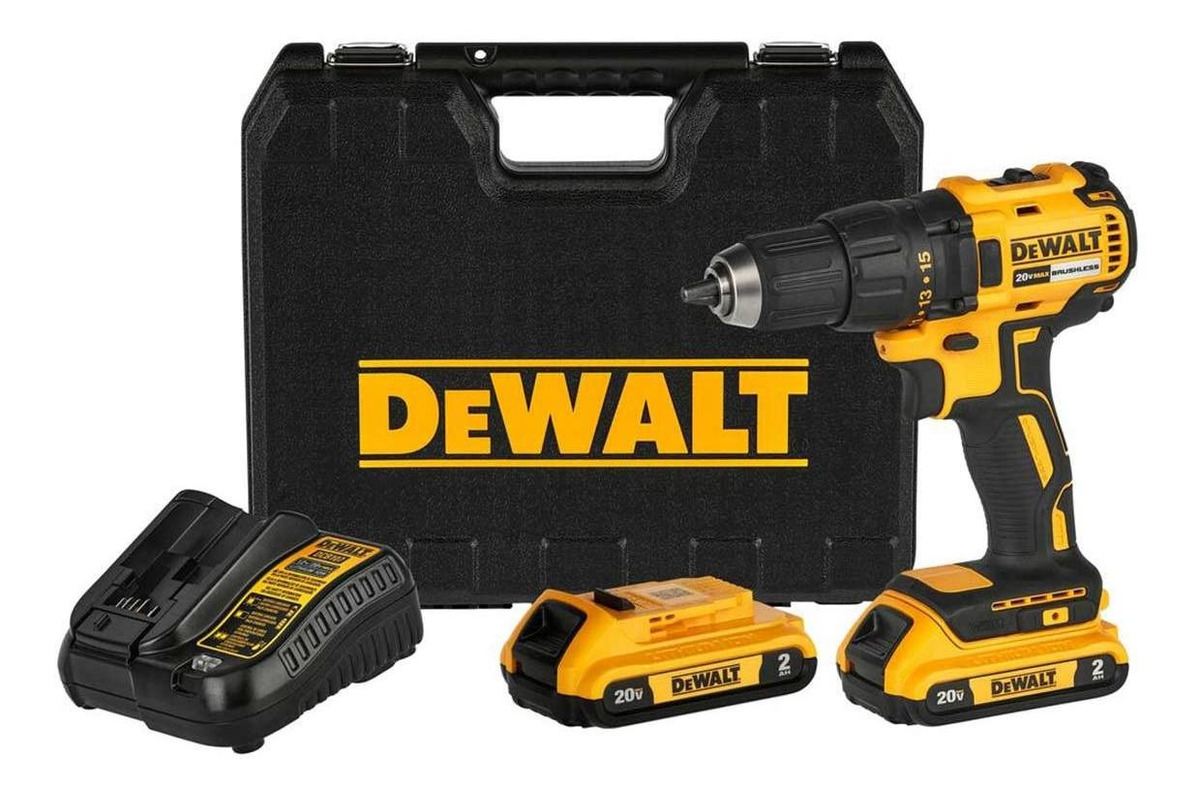 Foto 1 | Taladro Inalámbrico DeWALT DCD7771D2 color Amarillo Kit Cargador más Batería y Maleta