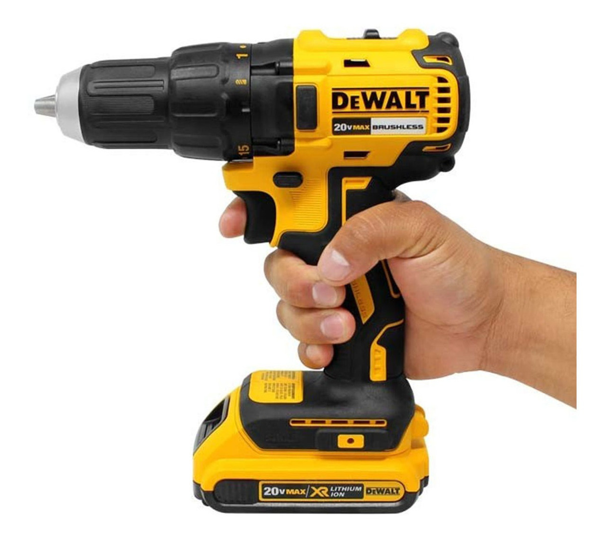 Foto 3 pulgar | Taladro Inalámbrico DeWALT DCD7771D2 color Amarillo Kit Cargador más Batería y Maleta