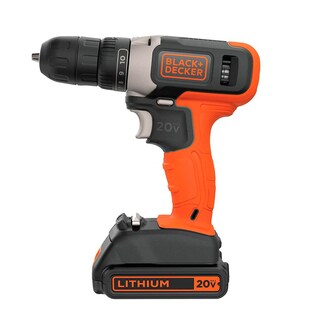 Foto 1 | Taladro Destornillador Inalámbrico Black & Decker BCD702C1-B3 color Naranja 20 V