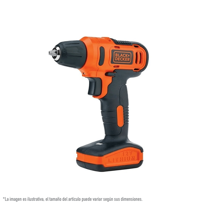 Foto 3 pulgar | Taladro Atornillador Black+Decker LD12S-B3 12V 3/8"