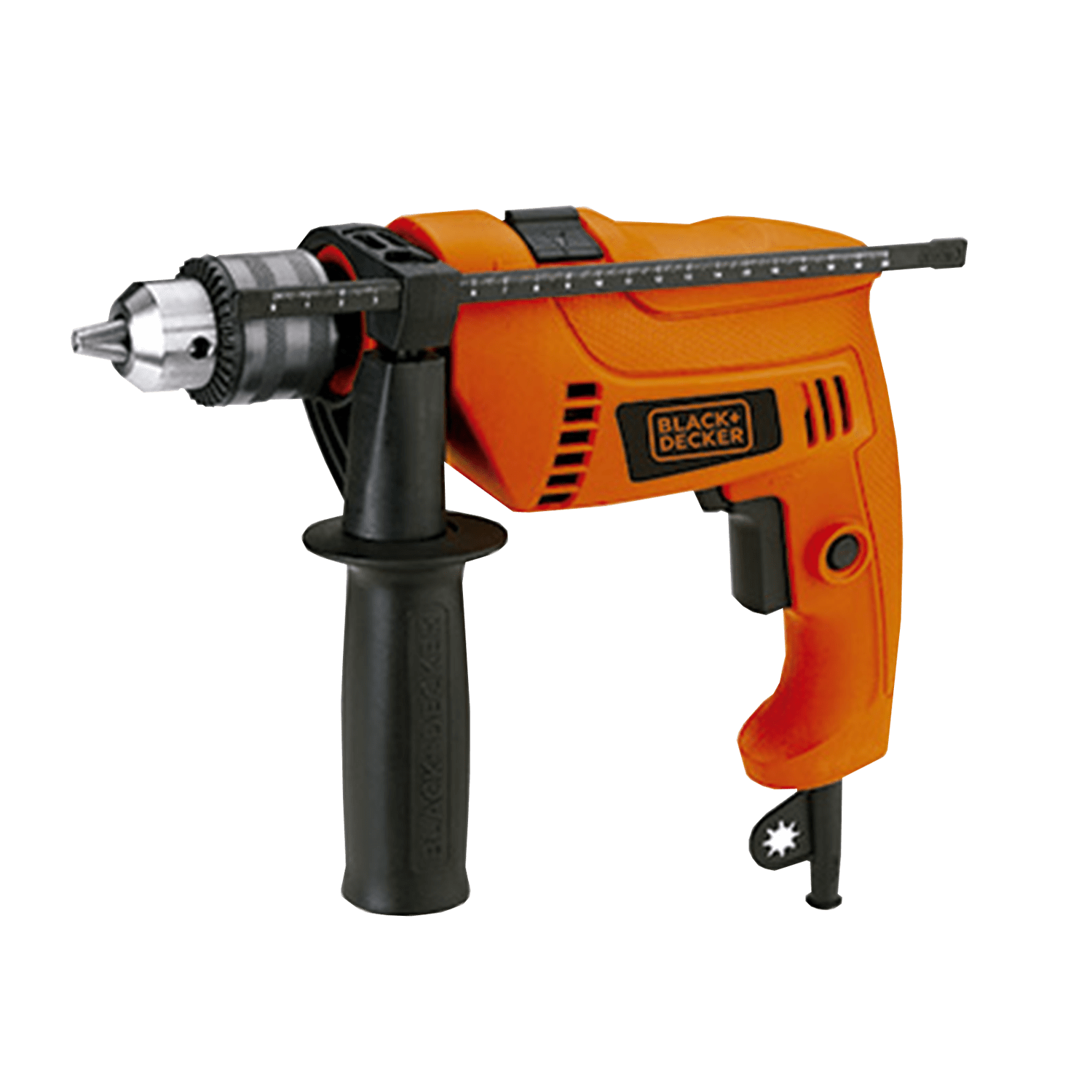 Taladro Rotomartillo Black & Decker HD555-B3 color Naranja 1/2 " 550 W