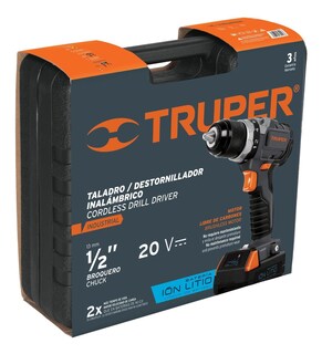 Foto 2 | Taladro Inalámbrico Ind. 1/2'' 18v Truper 15037