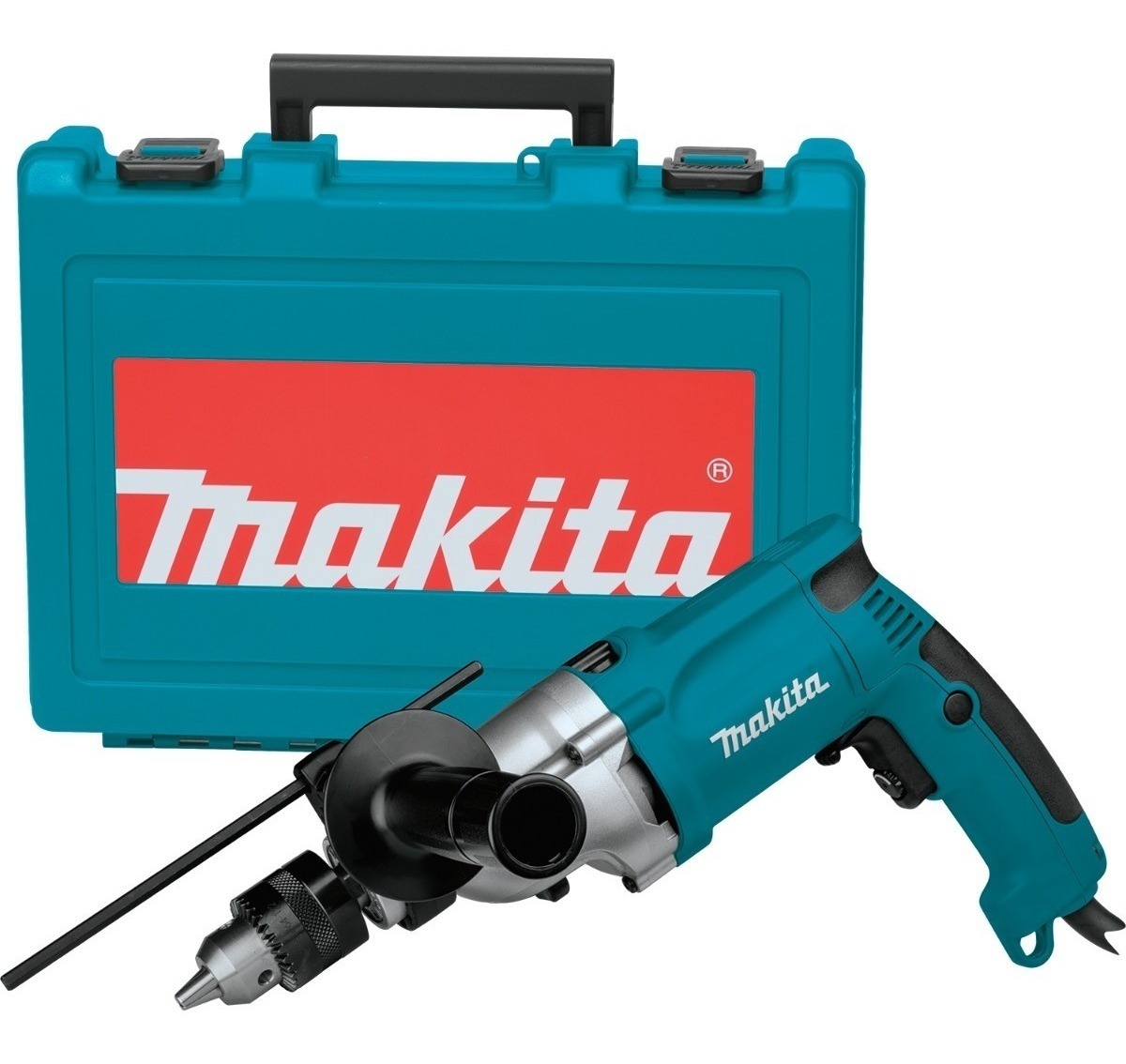 Taladro Rotomartillo MAKITA HP2050H color Azul 3/4 " 720 W más Estuche