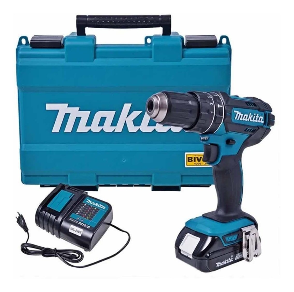 Taladro Rotomartillo 1/2in Vel Va Rev 18v Profesional Makita