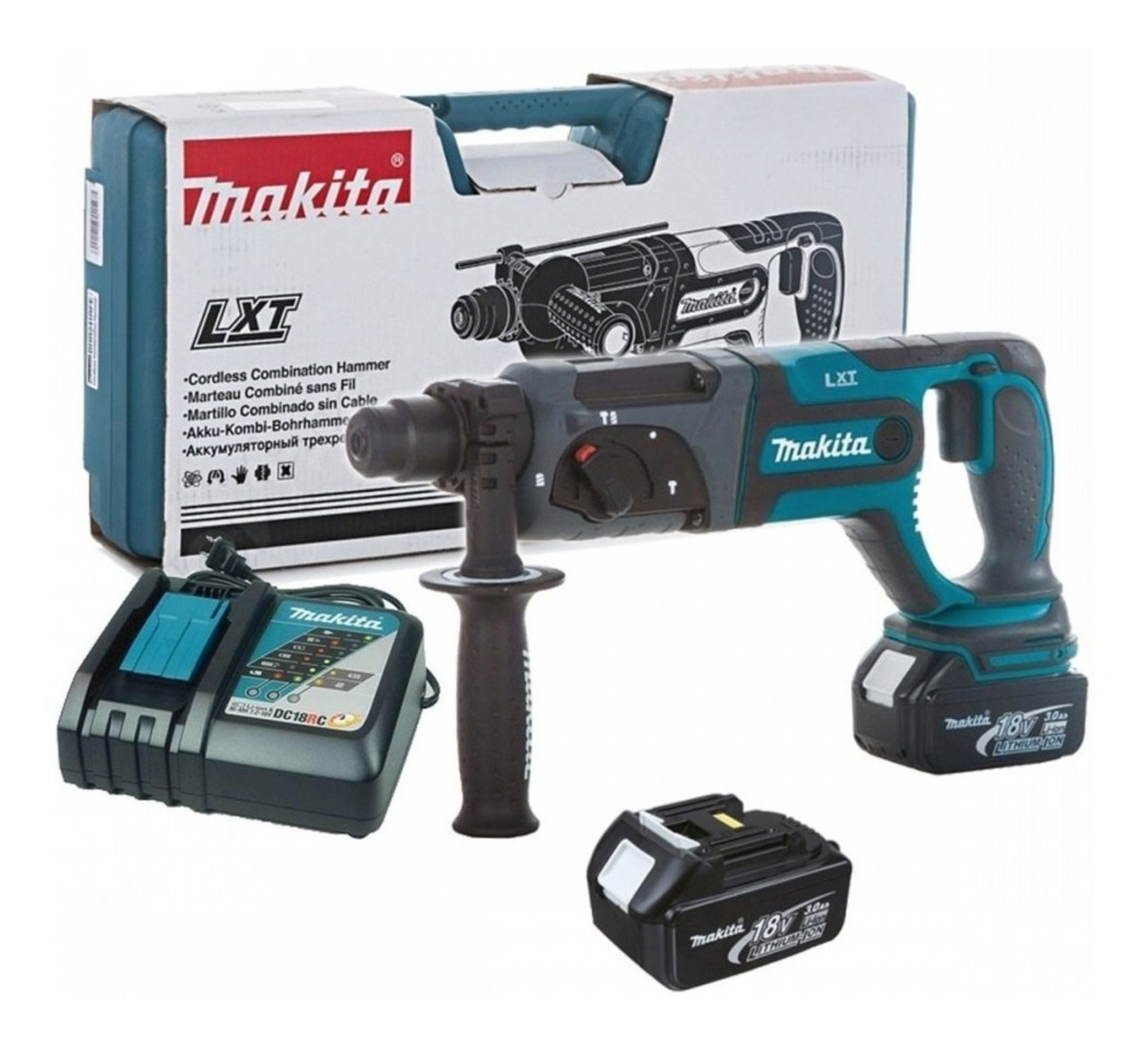 Foto 1 | Rotomartillo Sds-plus 18v Dhr241rfe Makita Cincelador Inalam