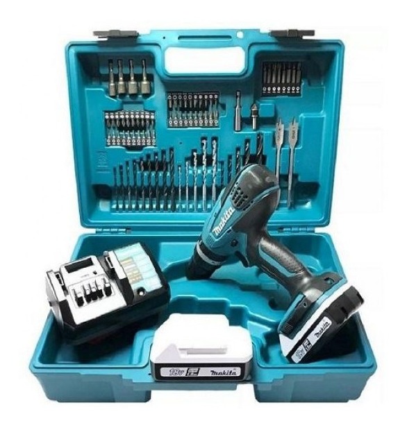 Foto 1 | Rotomartillo Makita Taladro Inalámbrico Herramienta Ph02