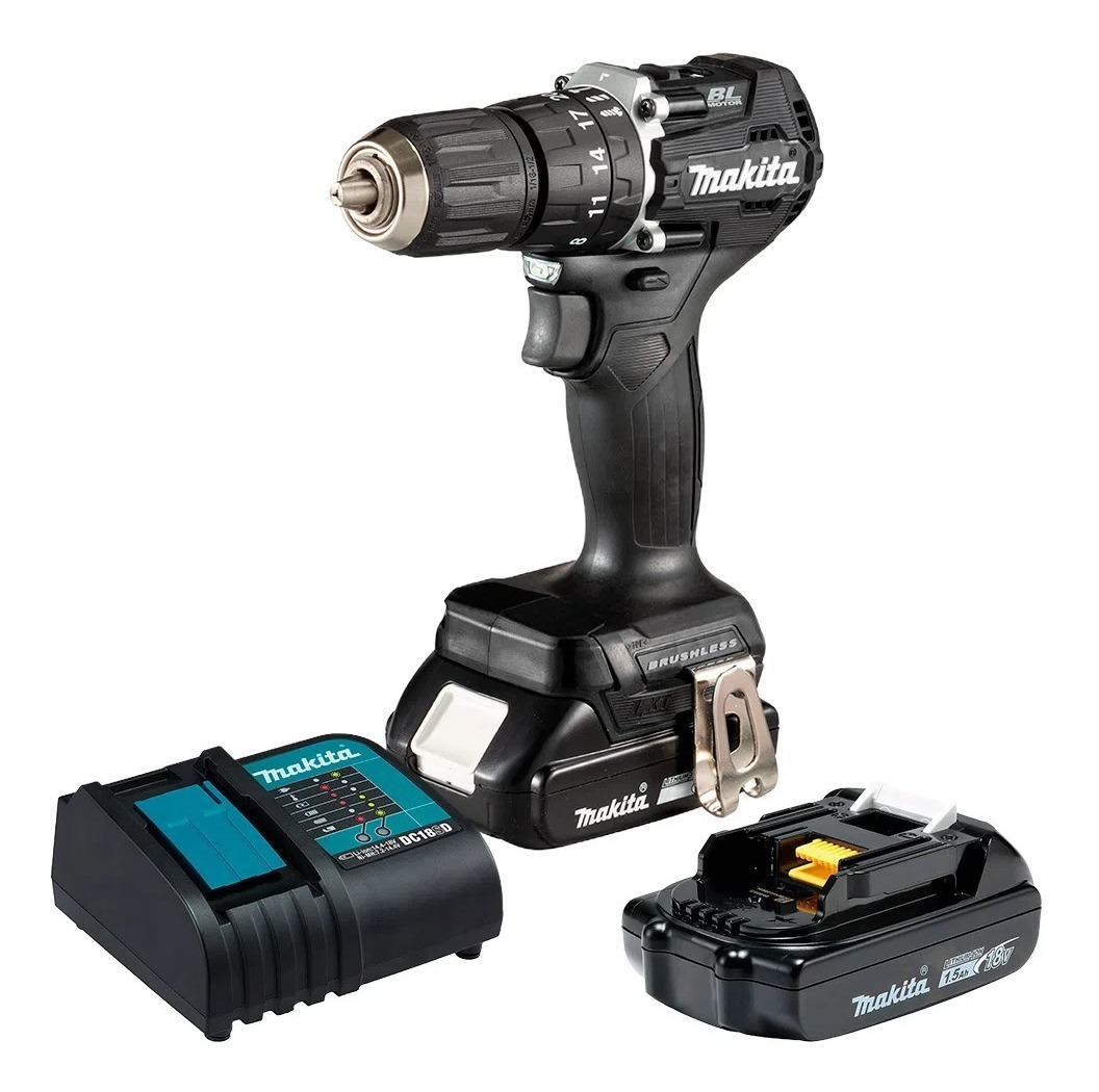 Taladro Percutor Inalambrico Makita 18v Brushless Dhp487yx2b