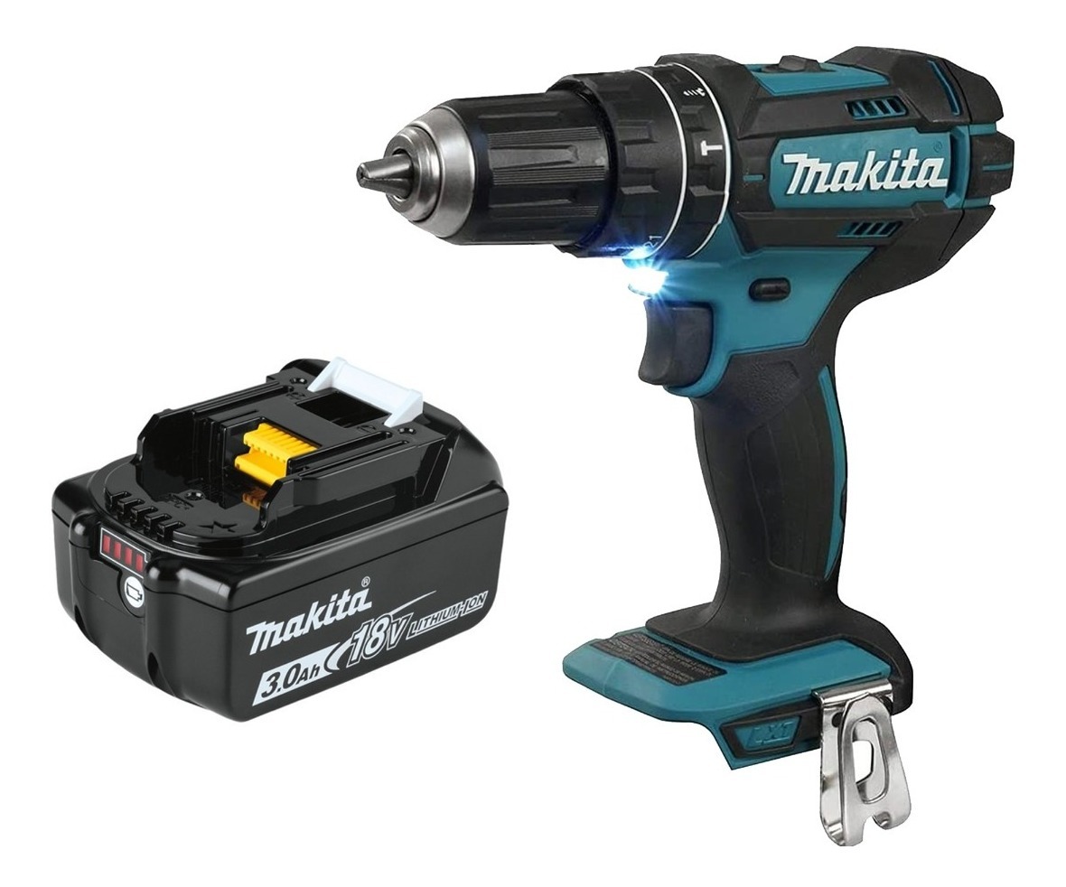 :rotomartillo Atornillador Makita 1/2 18v + Batería 3.0 Ah.