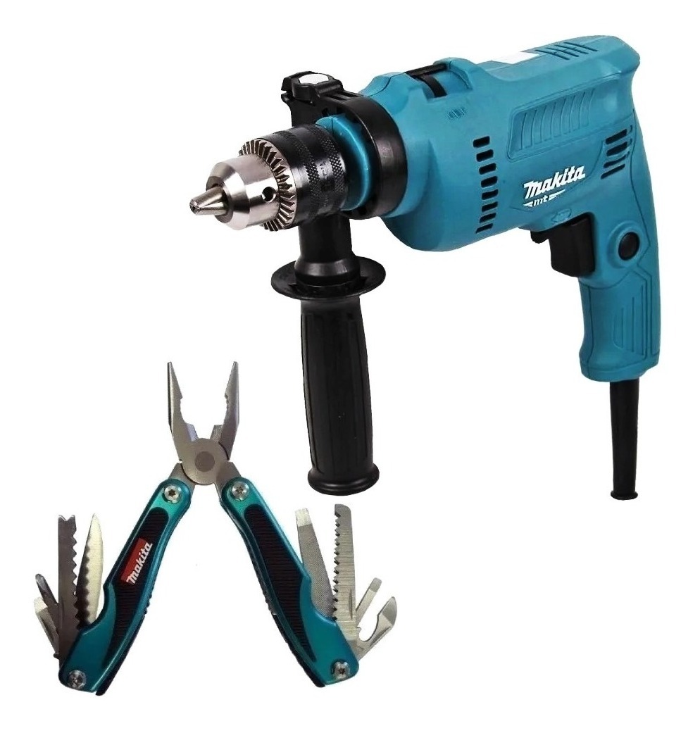 Foto 2 pulgar | Taladro Rotomartillo 500w Prof. + Multitool M0801b Makita