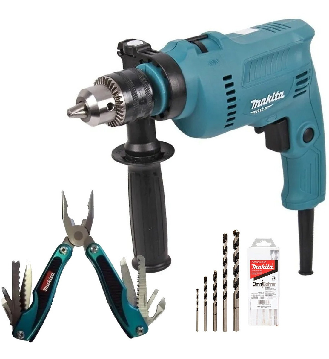 Taladro Rotomartillo Makita Vel Varia 1/2in M0801b + Regalos