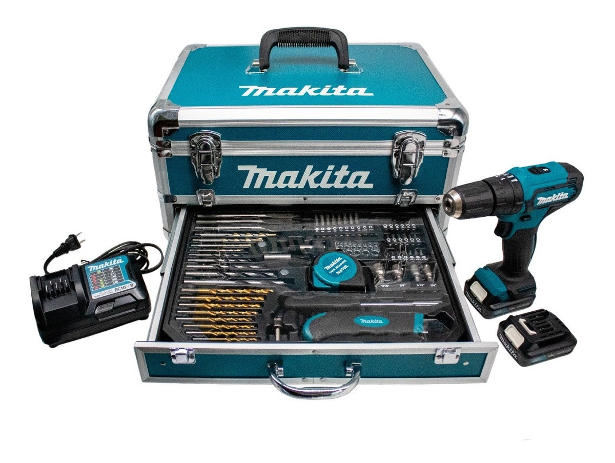 Rotomartillo 12v Con Estuche Y 59 Acc Hp333dwyx2 Makita