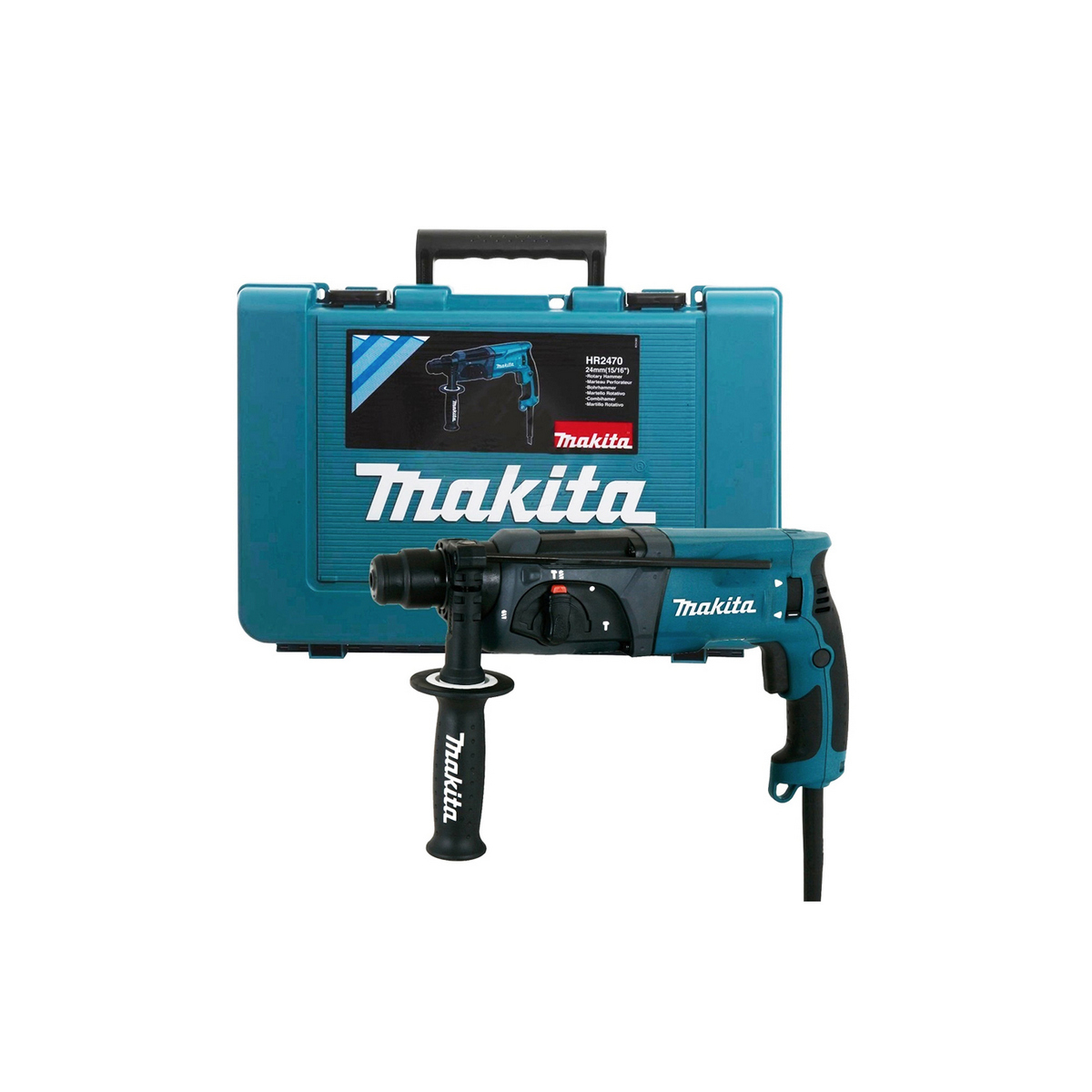 Foto 5 | Rotomartillo Makita HR2470 SDS Plus