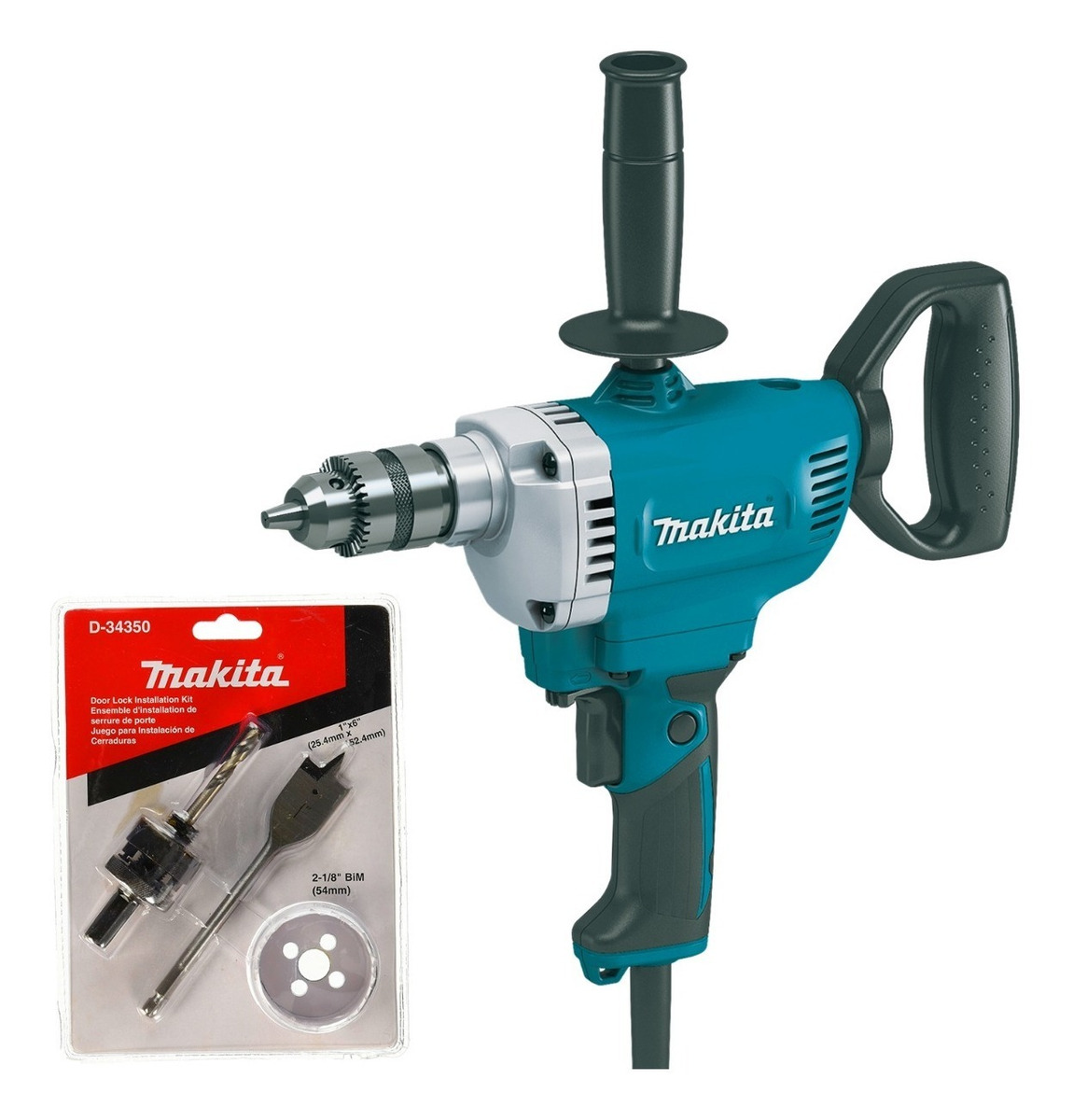 Foto 2 pulgar | Taladro Tipo Espada 1/2´´ 750 W 0-600 Rp Makita Ds4012