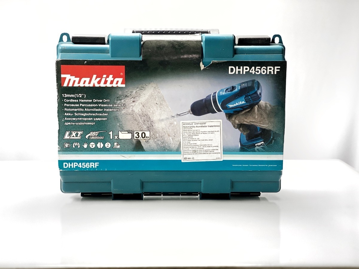 Foto 2 pulgar | Rotomartillo Lxt Atornillador Bateria 1/2 Makita Dhp456rf