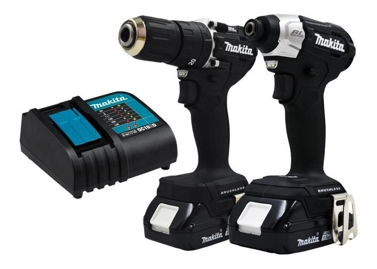 Foto 2 pulgar | Taladro Rotomartillo + Atornillador 18v Brushless Dlx2414x7b