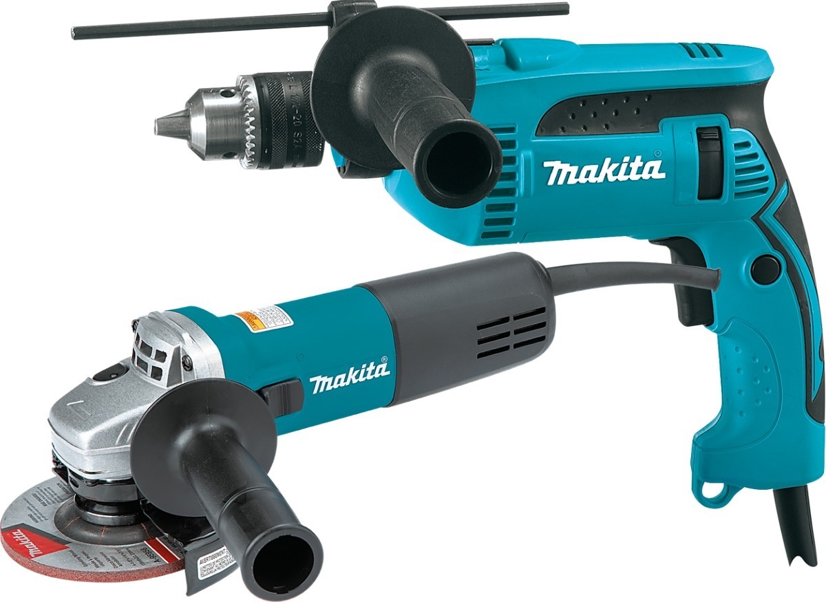 Combo Rotomartillo 1/2'' + Miniesmeril 4-1/2'' Makita Ind